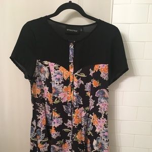 Winter Floral Dress